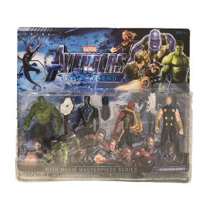 Set 4 figurine tip Avengers cu arme H15 cm ,multicolor - Img 2