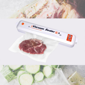 Aparat de sigilat si vidat pungi Vacuum Sealer PRO cu 10 pungi incluse - Img 2