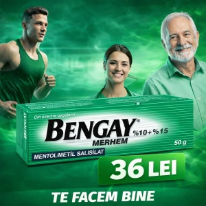 BENGAY Crema 50g – Unguent pentru dureri musculare si articulare - Img 2