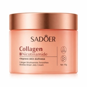 Cremă Gel Facială SADOER cu Colagen și Nicotinamidă 110 g – Hidratare, Fermitate și Luminozitate