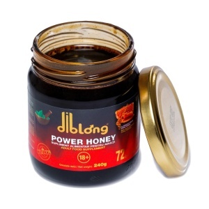 Diblong Power Honey – Miere Premium cu Plante, Borcan 240g - Img 4