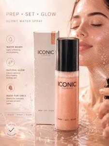 ICONIC London - Glowy Water Mist, Pink 120ml