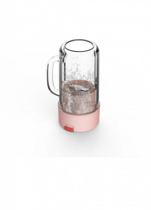 Mini blender cu pai portabil, 420 ml - Img 3