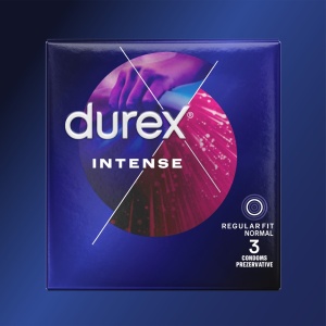Prezervative Durex Intense 3 bucăți – Textură Specială & Confort Sporit - Img 2