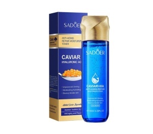 SADOER Tonic Facial cu Caviar & Acid Hialuronic – Anti-Aging & Hidratare 130ml