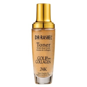 Toner iluminant cu atomi de aur si colagen, Dr Rashel, 120 ml