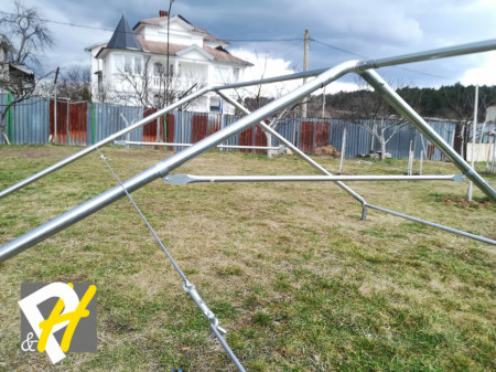 4X6 м Шатра / PROFESSIONAL XXL / PVC 550 гр/кв.м / Огнеустойчив - Img 3
