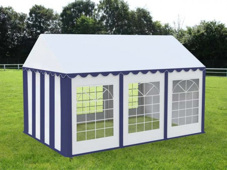 4X6 м Шатра / ECONOMY / PVC 500 гр/кв.м, син