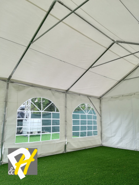 3X8 м Шатра / PROFESSIONAL / PVC 550 гр/кв.м / Огнеустойчив - Img 6