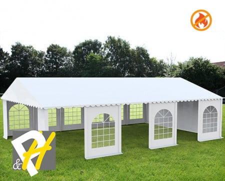 8X12 м Шатра / PROFESSIONAL XXL / PVC 550 гр/кв.м / Огнеустойчив - Img 2