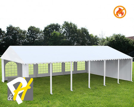 8X12 м Шатра / PROFESSIONAL XXL / PVC 550 гр/кв.м / Огнеустойчив - Img 3