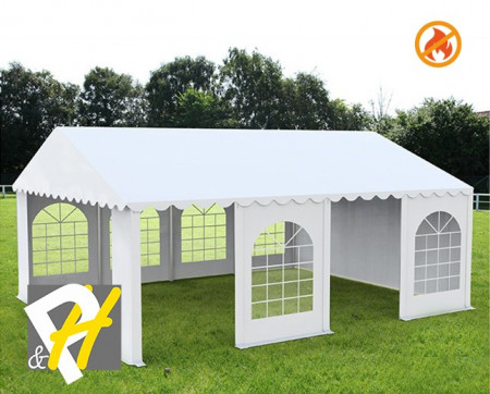 4X8 м Шатра / PROFESSIONAL / PVC 550 гр/кв.м / Огнеустойчив - Img 2