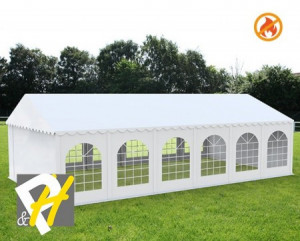 4X12 м Шатра / PROFESSIONAL XXL / PVC 550 гр/кв.м / Огнеустойчив