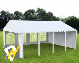 4X8 м Шатра / PROFESSIONAL XXL / PVC 550 гр/кв.м / Огнеустойчив - Img 2