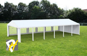 6X12 м Шатра / ECONOMY / PVC 500 гр/кв.м - Img 3