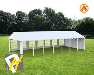 6X14 м Шатра / PROFESSIONAL XXL / PVC 550 гр/кв.м / Огнеустойчив - Img 3