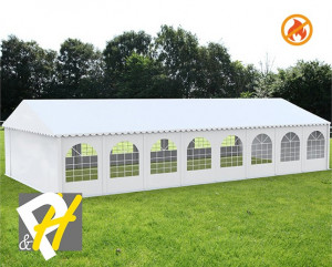 6X16 м Шатра / PROFESSIONAL XXL / PVC 550 гр/кв.м / Огнеустойчив