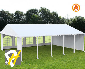 8X10 м Шатра / PROFESSIONAL XXL / PVC 550 гр/кв.м / Огнеустойчив - Img 3