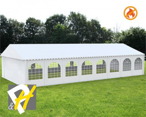 8X16 м Шатра / PROFESSIONAL XXL / PVC 550 гр/кв.м / Огнеустойчив