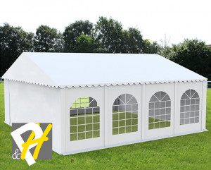 8X8 м Шатра / PROFESSIONAL XXL / PVC 550 гр/кв.м / Огнеустойчив