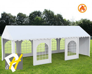 3X10 м Шатра / PROFESSIONAL / PVC 550 гр/кв.м / Огнеустойчив - Img 5