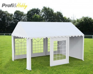 3X6 м Шатра / ECONOMY / PVC 500 гр/кв.м, зелен - Img 3