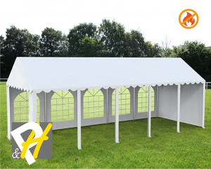 4X10 м Шатра / PROFESSIONAL / PVC 550 гр/кв.м / Огнеустойчив - Img 3