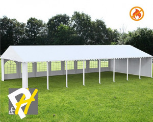 6X16 м Шатра / PROFESSIONAL XXL / PVC 550 гр/кв.м / Огнеустойчив - Img 2