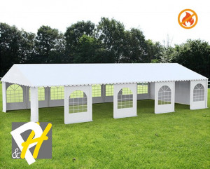 8X16 м Шатра / PROFESSIONAL XXL / PVC 550 гр/кв.м / Огнеустойчив - Img 2