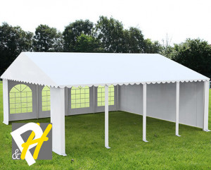 8X8 м Шатра / PROFESSIONAL XXL / PVC 550 гр/кв.м / Огнеустойчив - Img 2