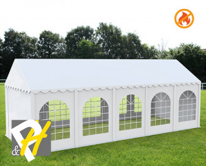 4X10 м Шатра / PROFESSIONAL XXL / PVC 550 гр/кв.м / Огнеустойчив