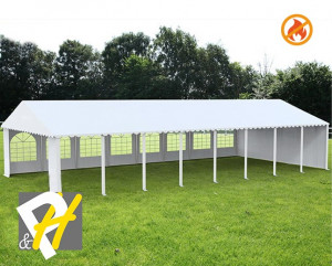 8X16 м Шатра / PROFESSIONAL XXL / PVC 550 гр/кв.м / Огнеустойчив - Img 3