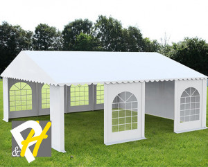 8X8 м Шатра / PROFESSIONAL XXL / PVC 550 гр/кв.м / Огнеустойчив - Img 3