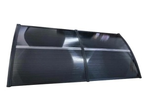Навес 240см × 120см - Черен/Тъмно сив - Img 4