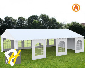 6X12 м Шатра / PROFESSIONAL XXL / PVC 550 гр/кв.м / Огнеустойчив - Img 2