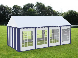 4X8 м Шатра / ECONOMY / PVC 500 гр/кв.м, син