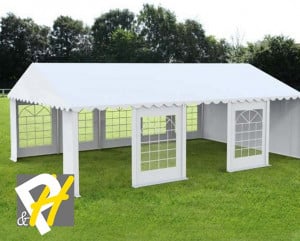 5X10 м Шатра / ECONOMY / PVC 500 гр/кв.м - Img 2