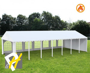 5X14 м Шатра / PROFESSIONAL XXL / PVC 550 гр/кв.м / Огнеустойчив - Img 3