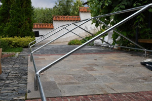 3X6 м Шатра / ECONOMY / PVC 500 гр/кв.м - Img 5