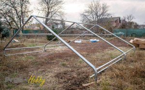 4X4 м Шатра / PROFESSIONAL / PVC 550 гр/кв.м / Огнеустойчив - Img 5