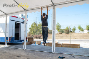4X8 м Шатра / PROFESSIONAL XXL / PVC 550 гр/кв.м / Огнеустойчив - Img 7
