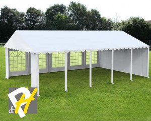 5X10 м Шатра / ECONOMY / PVC 500 гр/кв.м - Img 3