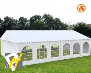 8X12 м Шатра / PROFESSIONAL XXL / PVC 550 гр/кв.м / Огнеустойчив