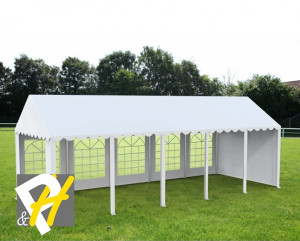 4X10 м Шатра / ECONOMY / PVC 500 гр/кв.м - Img 2