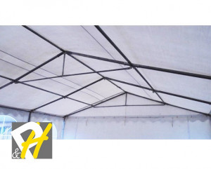 8X20 м Шатра / PROFESSIONAL XXL / PVC 550 гр/кв.м / Огнеустойчив - Img 6