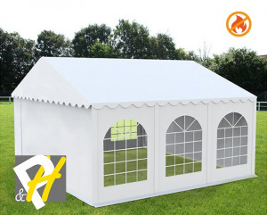4X6 м Шатра / PROFESSIONAL / PVC 550 гр/кв.м / Огнеустойчив