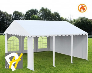 4X6 м Шатра / PROFESSIONAL XXL / PVC 550 гр/кв.м / Огнеустойчив - Img 7
