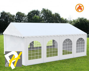 4X8 м Шатра / PROFESSIONAL / PVC 550 гр/кв.м / Огнеустойчив