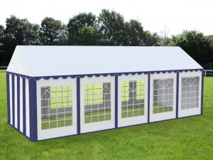 4X10 м Шатра / ECONOMY / PVC 500 гр/кв.м, син