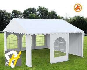 4X6 м Шатра / PROFESSIONAL XXL / PVC 550 гр/кв.м / Огнеустойчив - Img 8